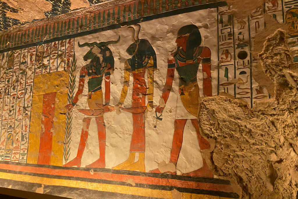 Gwiazdą Doliny Królowych jest grobowiec królowej Nefertari