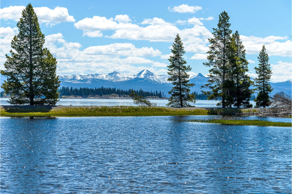 Największy zbiornik wodny na terenie parku Yellowstone