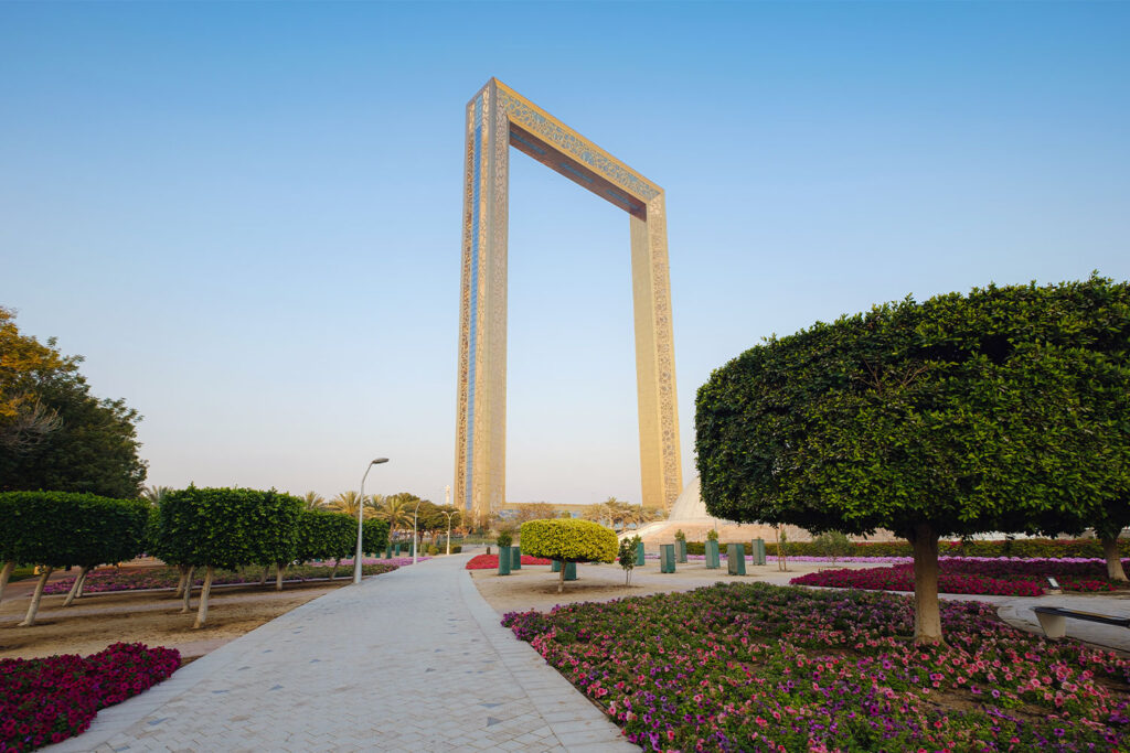 Zabeel Park jest jednym z najsłynniejszych parków w Dubaju