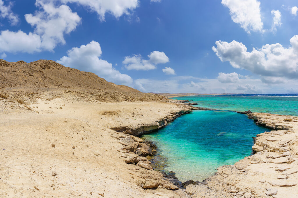 Naturalny basen Al-Nayzak, Marsa Alam, Egipt