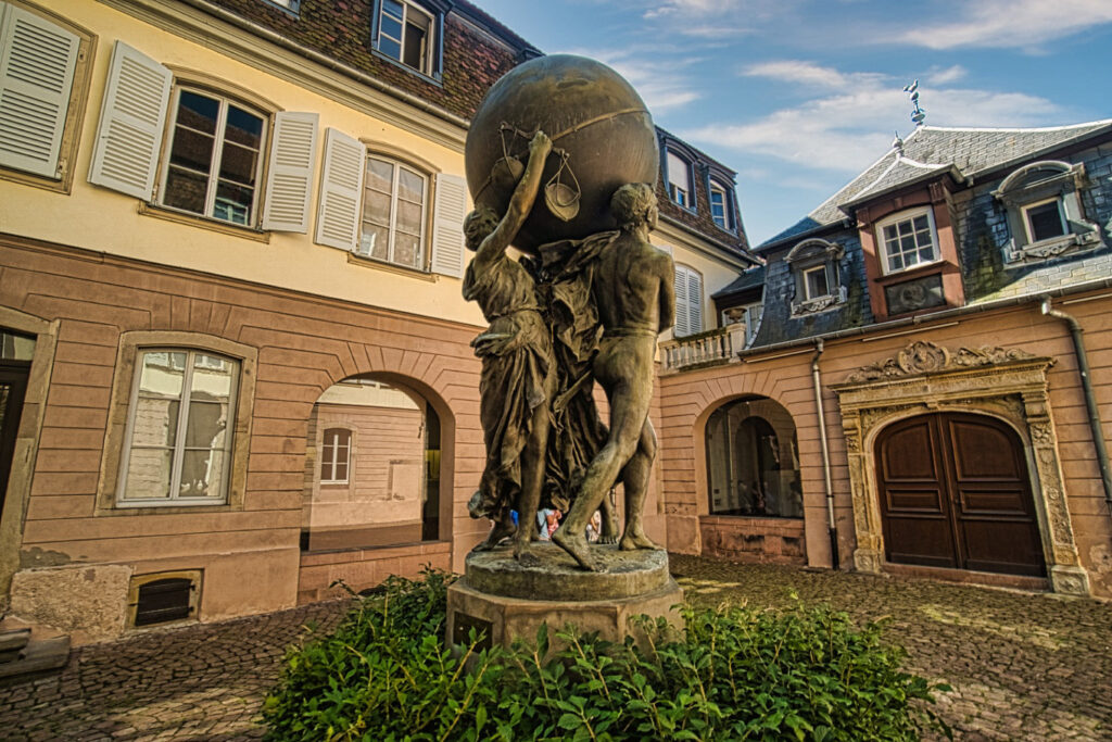 Dziedziniec w Muzeum Bartholdi, Colmar