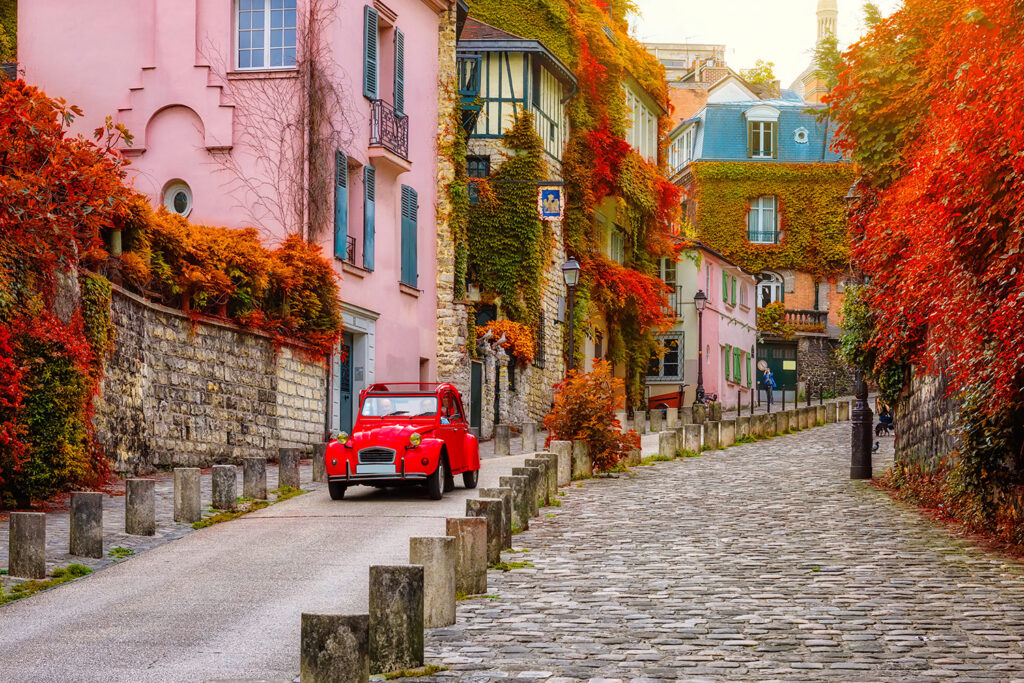 Wzgórze Montmartre w Paryżu