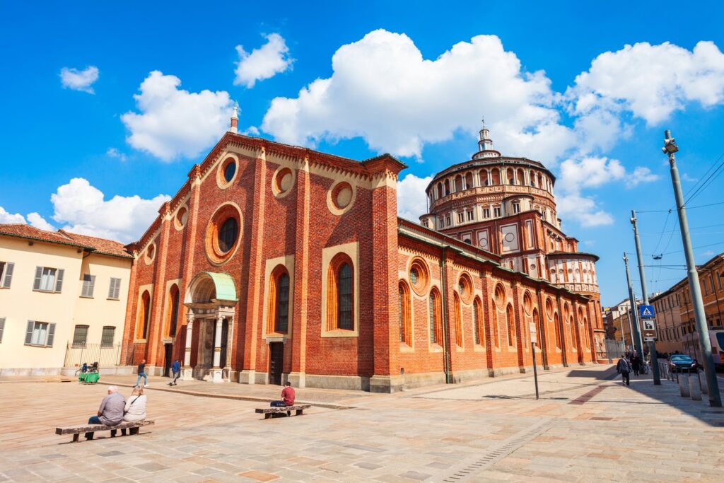 Kościół Santa Maria delle Grazie w Mediolanie.