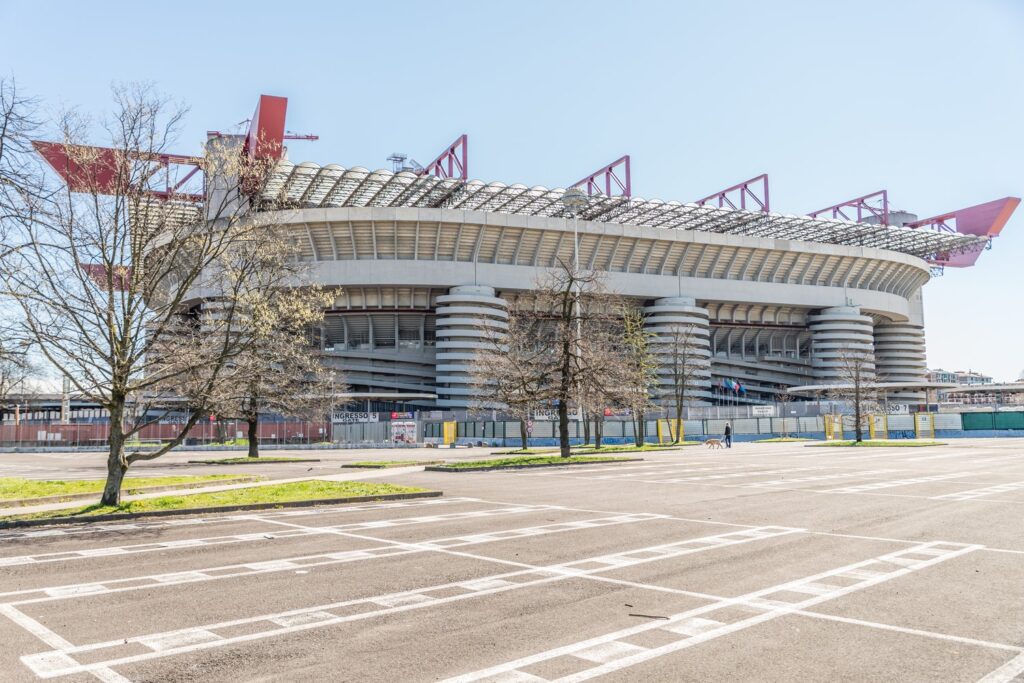 Stadion San Siro w Mediolanie.