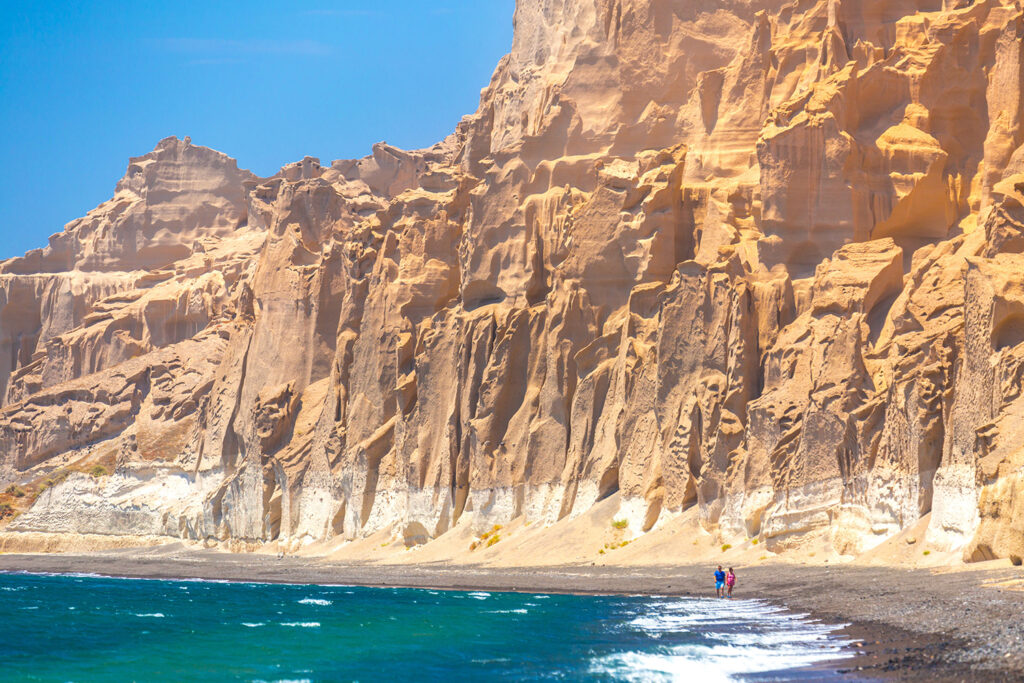 Plaża Vlychada na Santorini