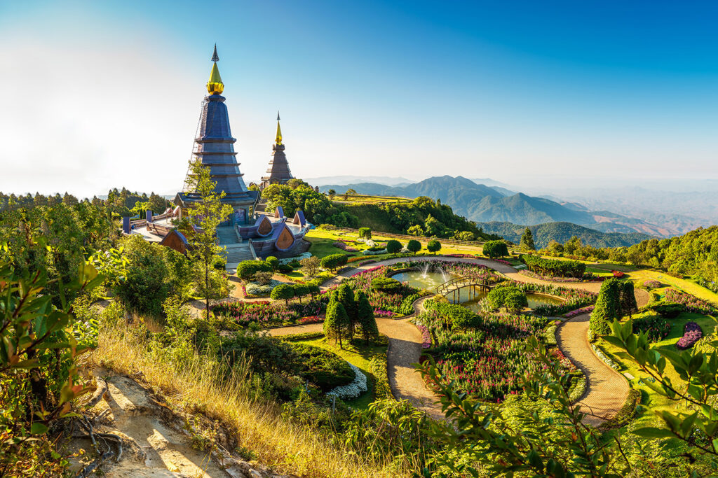 Park Narodowy Doi Inthanon w Tajlandii