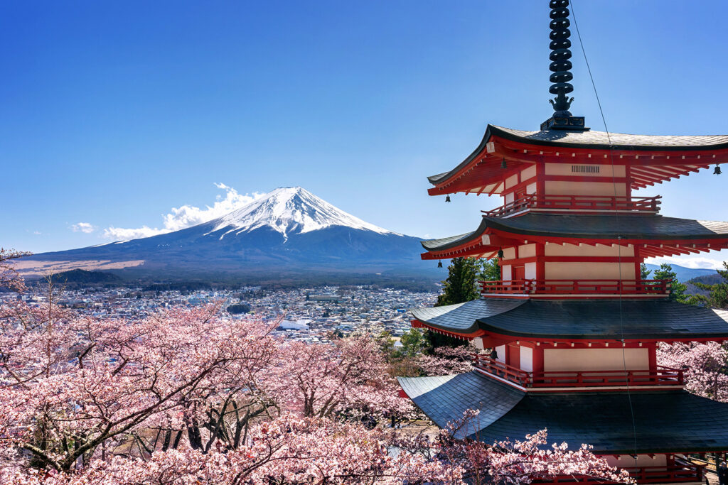 Góra Fudżi, Japonia