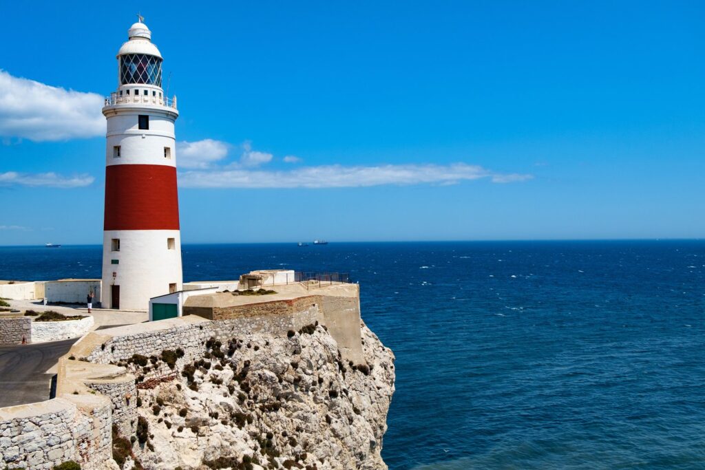 Latarnia morska Trinity na przylądku Europa Point